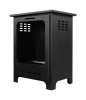 Biofireplace freestanding Koza Mini black matte with glass