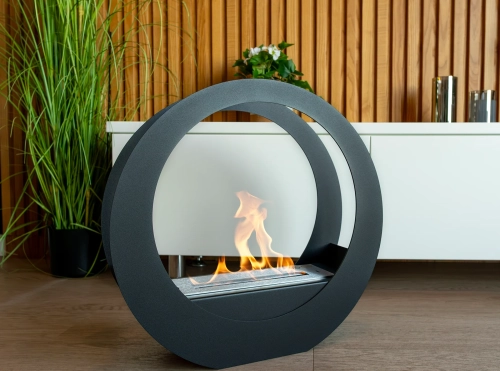 Biofireplace freestanding Only black matte