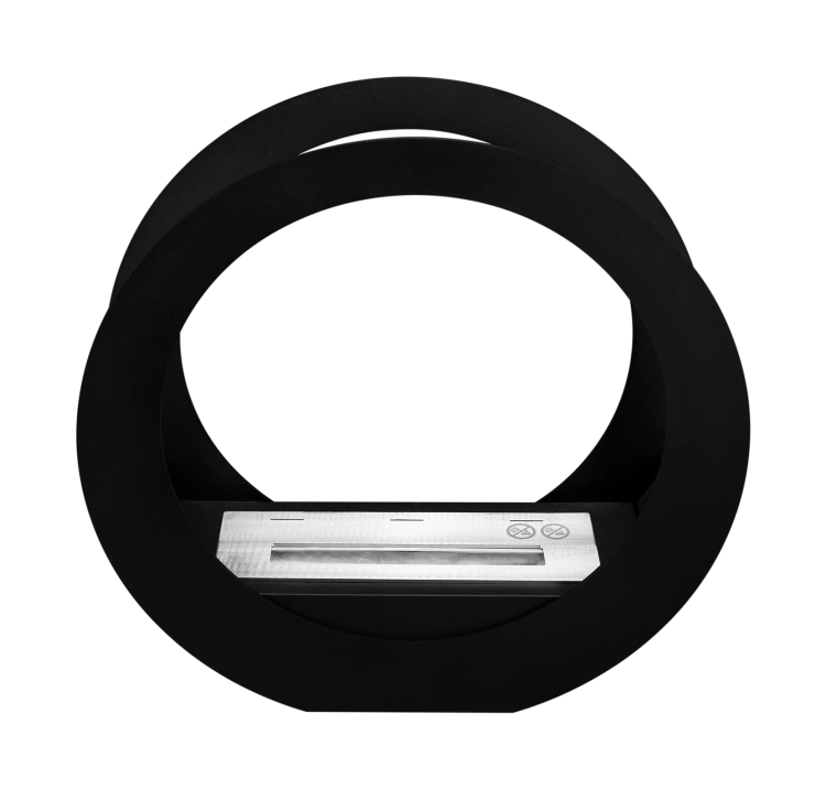 Biofireplace freestanding Only black matte