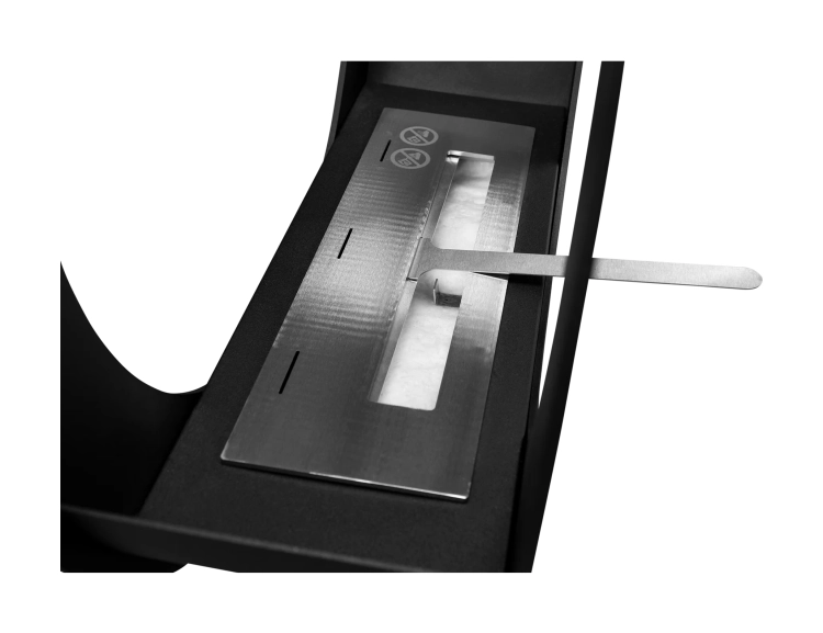 Biofireplace freestanding Only black matte