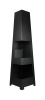 Biofireplace freestanding Pyramid Garden black matte
