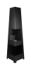 Biofireplace freestanding Pyramid Garden black matte