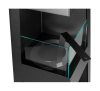 Biofireplace freestanding Pyramid Garden black matte