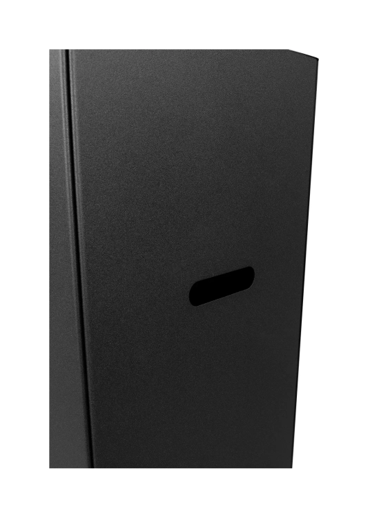Freestanding biofireplace PATIO black matt