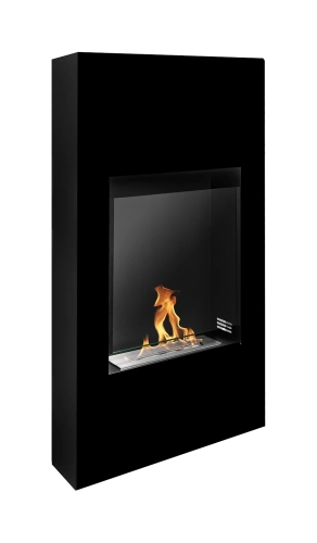 Biofireplace portal Modern black structural