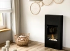 Biofireplace portal Modern black structural