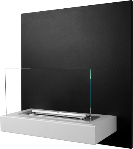 Biofireplace hanging BOARD black-white