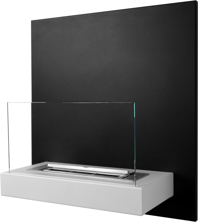 Biofireplace hanging BOARD black-white