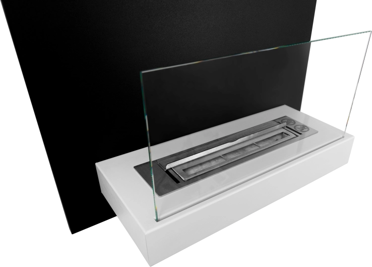 Biofireplace hanging BOARD black-white