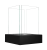 Biofireplace freestanding Sunset Garden black