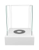 Biofireplace freestanding Sunset Garden white