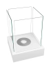 Biofireplace freestanding Sunset Garden white
