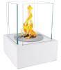 Biofireplace freestanding Smart white structural matte