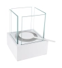 Biofireplace freestanding Smart white structural matte