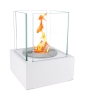 Biofireplace freestanding Smart white structural matte