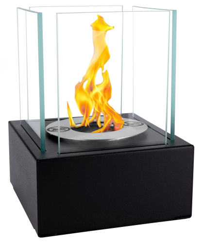 Biofireplace freestanding Smart black structural matte