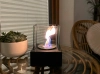 Biofireplace freestanding Smart black structural matte