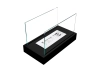 Biofireplace freestanding Home black structural matte
