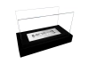 Biofireplace freestanding Home black structural matte