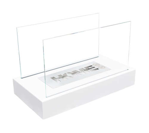 Biofireplace freestanding Home white structural matte