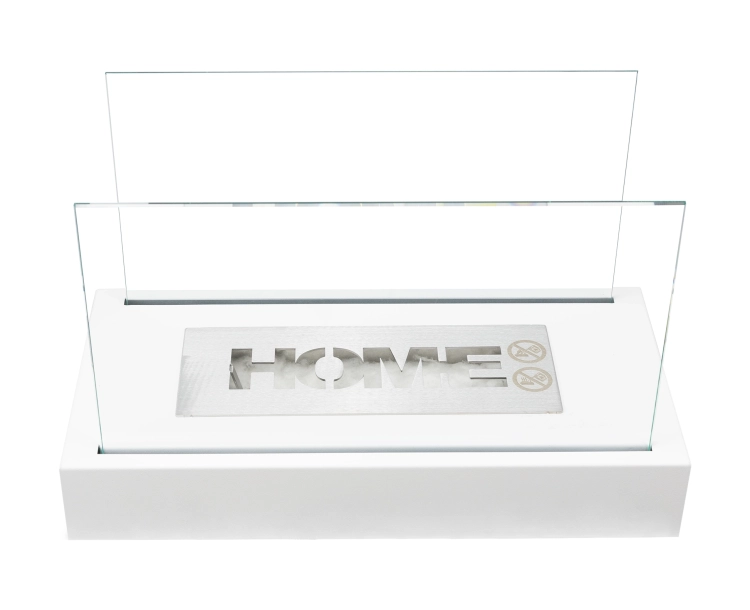 Biofireplace freestanding Home white structural matte