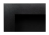 Biofireplace hanging with glass 900x400 Slim black structural matte