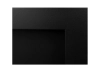 Biofireplace hanging with glass 1200x400 black structural matte