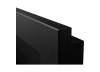 Biofireplace hanging with glass 1200x400 black structural matte