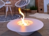 Biofireplace freestanding Universe white matte