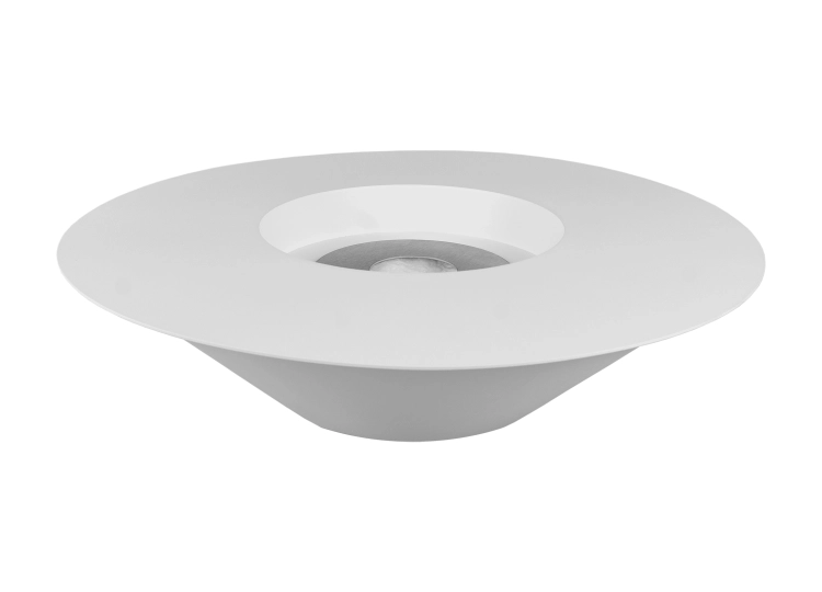 Biofireplace freestanding Universe white matte
