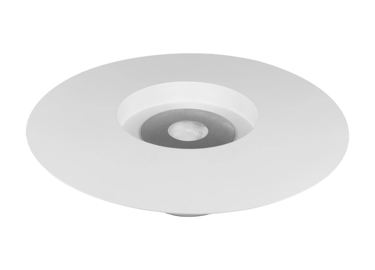Biofireplace freestanding Universe white matte