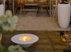 Biofireplace freestanding Universe white matte