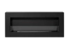 Biofireplace hanging with glass 900x400 Box black structural matte
