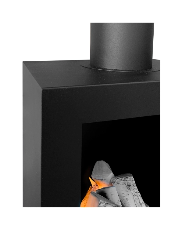 Biofireplace freestanding Kozen black matte