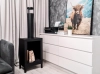 Biofireplace freestanding Kozen black matte