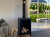 Biofireplace freestanding Kozen black matte