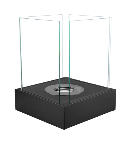 Biofireplace freestanding Sunset Garden Mini black structural
