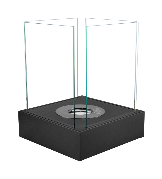 Biofireplace freestanding Sunset Garden Mini black structural