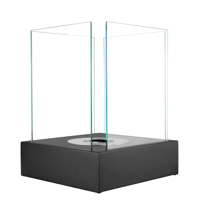 Biofireplace freestanding Sunset Garden Mini black structural
