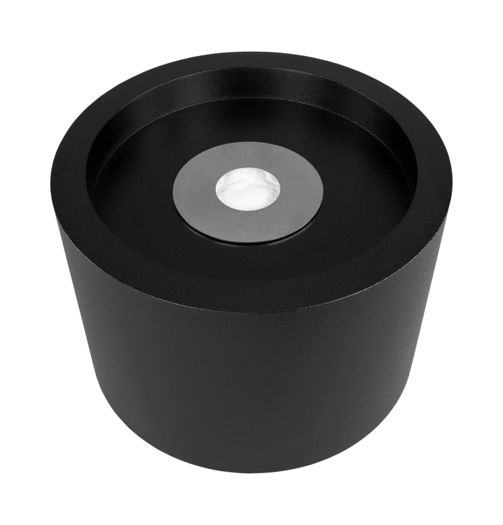 Biofireplace freestanding Moon black matte