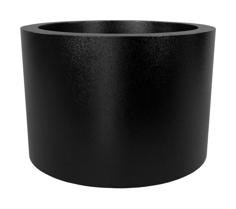 Biofireplace freestanding Moon black matte
