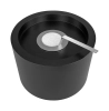 Biofireplace freestanding Moon black matte