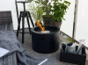 Biofireplace freestanding Moon black matte