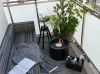 Biofireplace freestanding Moon black matte