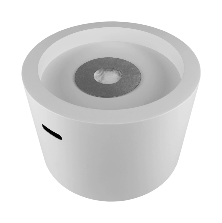 Biofireplace freestanding Moon white matte