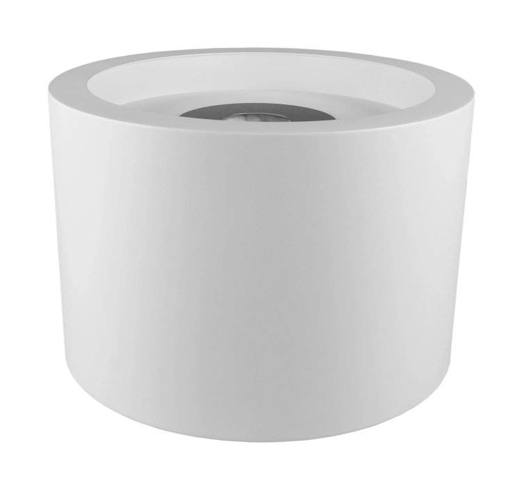 Biofireplace freestanding Moon white matte