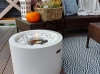Biofireplace freestanding Moon white matte
