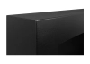 Biofireplace hanging with glass 650x400 BOX black structural matte