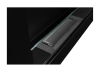 Biofireplace hanging with glass 650x400 BOX black structural matte
