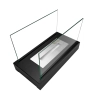 Biofireplace freestanding Glow black mat